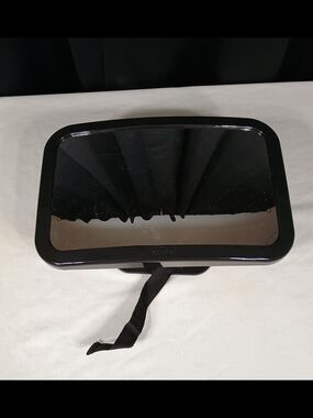 Baby Car Backseat View Safety Mirror - Black